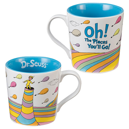 Dr. Seuss Oh the Places You'll Go 12 oz. Ceramic Mug